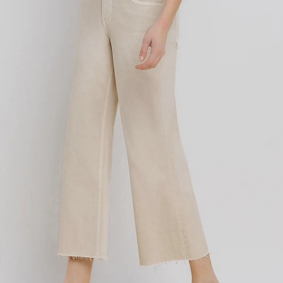 Vervet by Flying Monkey High Rise Crop Wide Leg - Picture 2 of 3